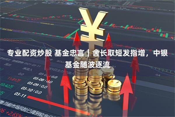 专业配资炒股 基金忠言｜舍长取短发指增，中银基金随波逐流